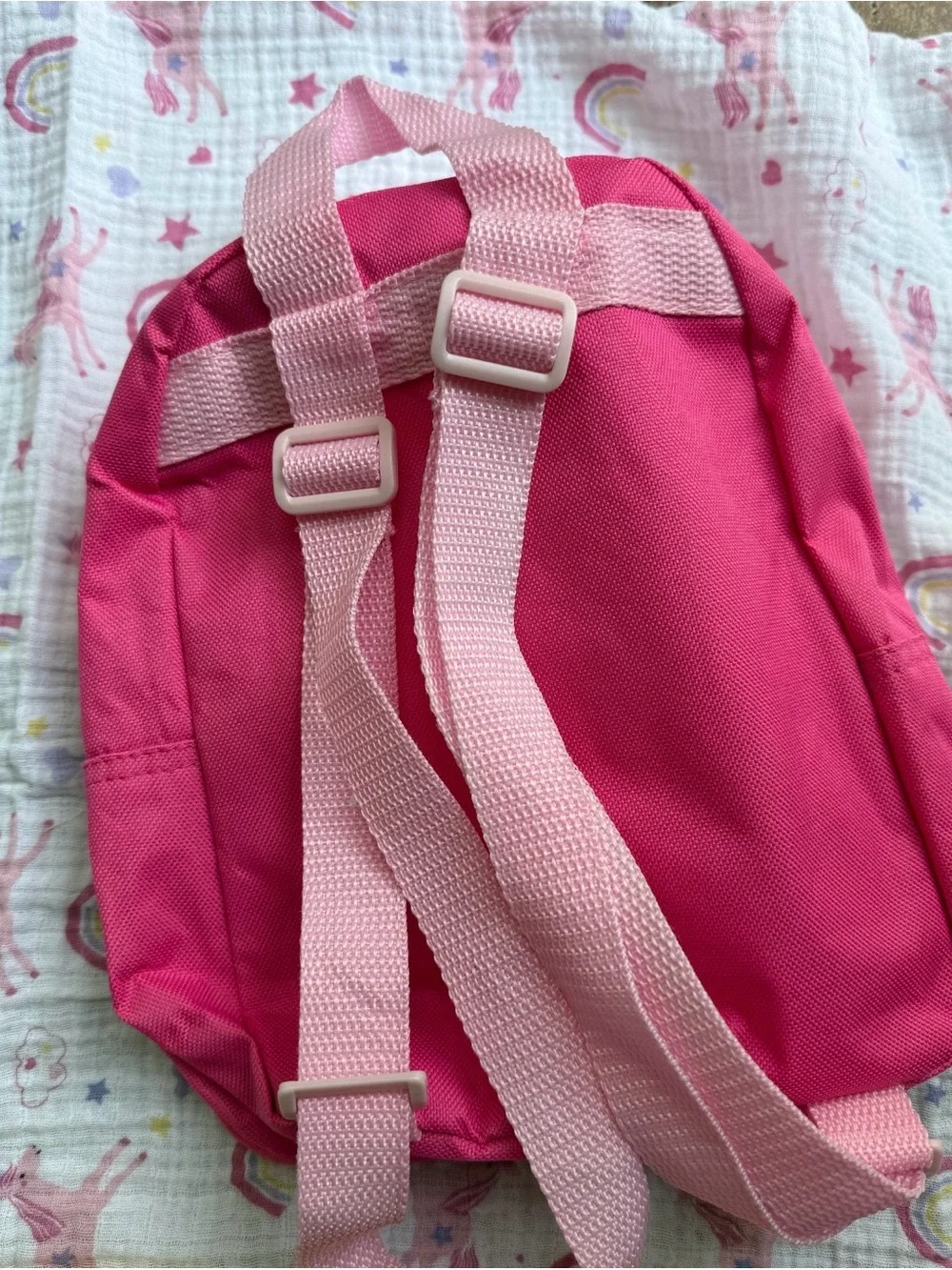 Disney Kids Costume Set in Pink & Green with Princess Backpack